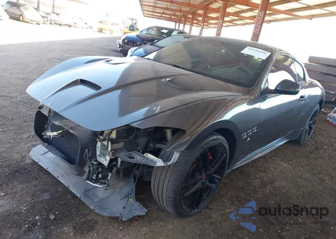 2017 Maserati Granturismo Mc/Mc Centennial/Sport из США, поврежденный, VIN ZAM45VLAXH0225621